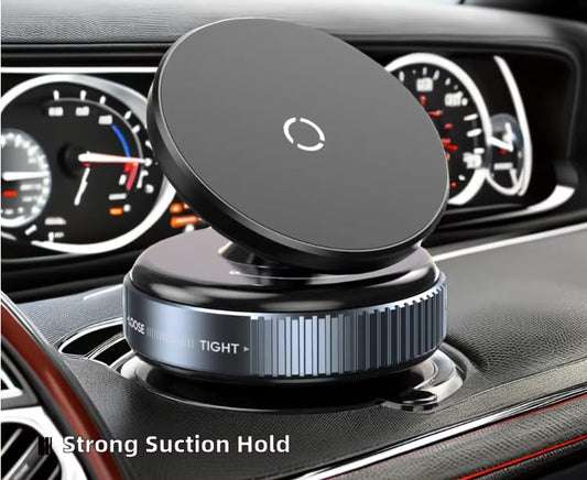 Magnetic Car Phone Holder – Strong Grip | 360° Rotation | Universal Fit