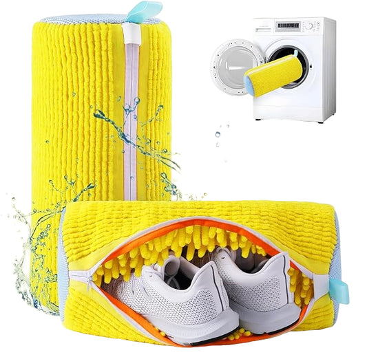 Shoe Washing Machine Bag – 360° Deep Cleaning & Shoe Protection