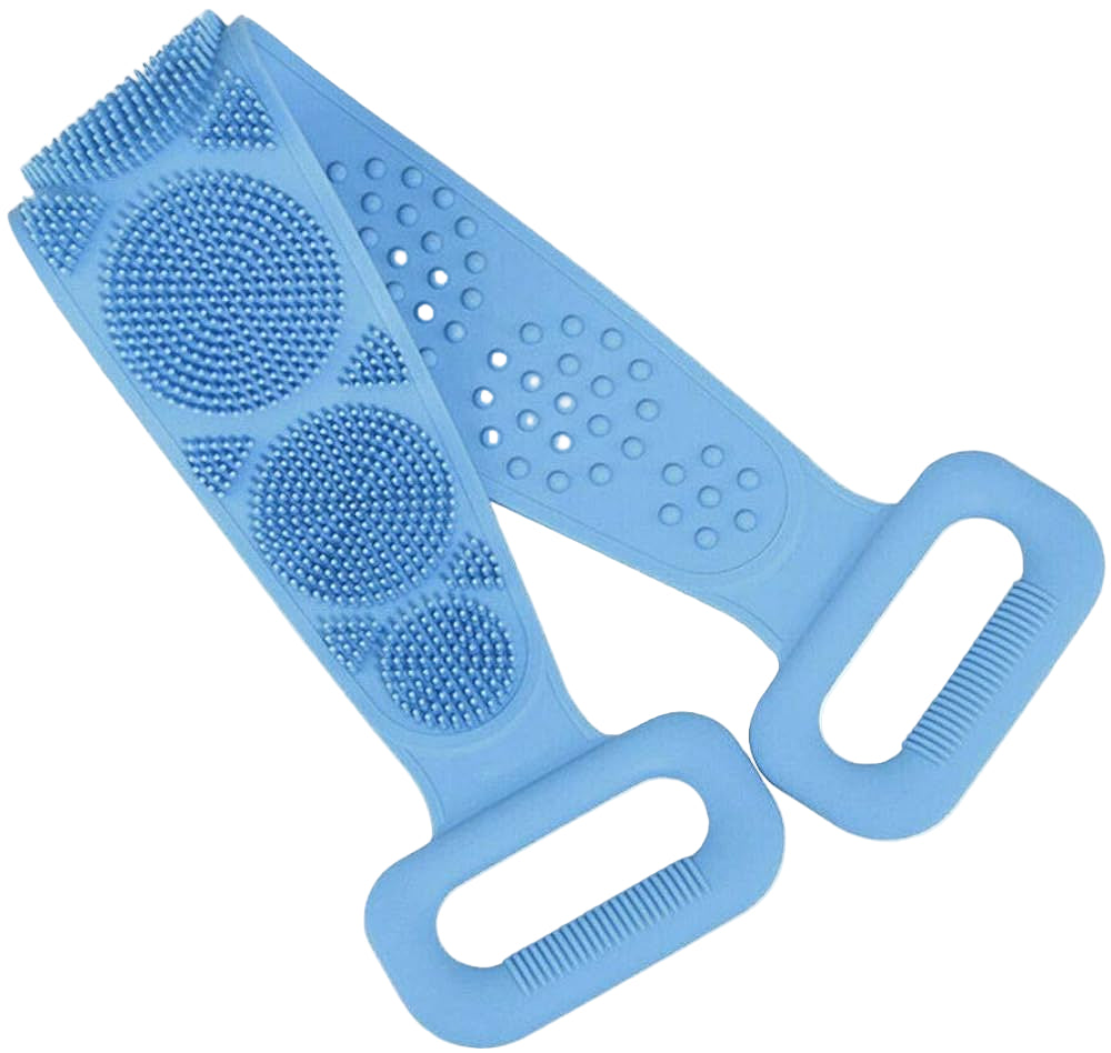 Silicone Body Bath Belt – Deep Cleaning, Exfoliating & Skin Massaging Scrubber