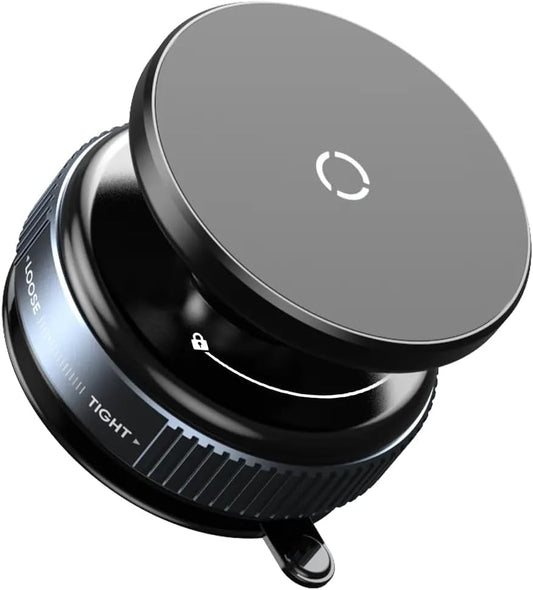 Magnetic Car Phone Holder – Strong Grip | 360° Rotation | Universal Fit