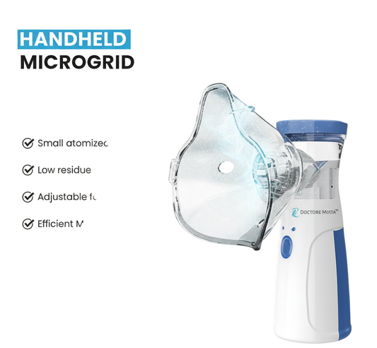 Swirler™ Portable Nebulizer – Silent & Lightweight Respiratory Relief